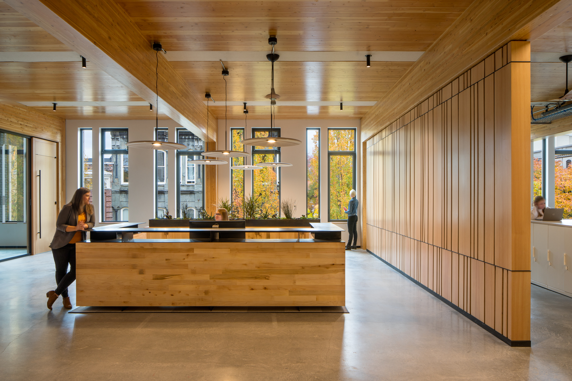 Luma's lighting and lighting control played a large role in occupant health, comfort, and the overall energy efficiency of the PAE Living Building.