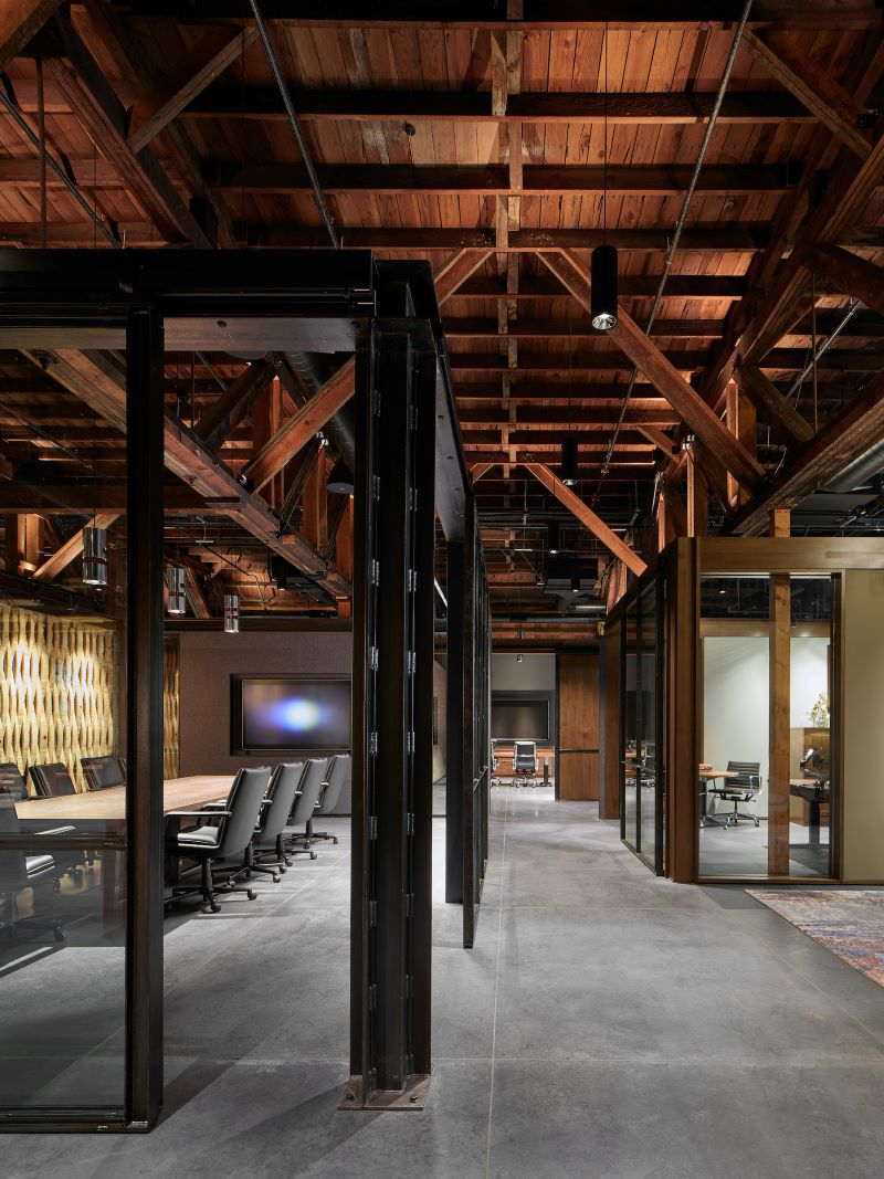 Carlton Office Building | Illumination Design | IES Award-Winning Design | Carlton Oregon | Seattle Lighting Design
