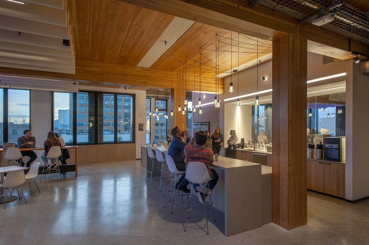 LUMA lighting for PAE Living Building